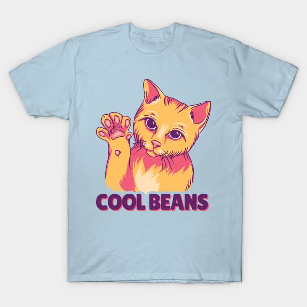 Cool Beans Cat Toe Beans Cool Beans Cat T Shirt TeePublic